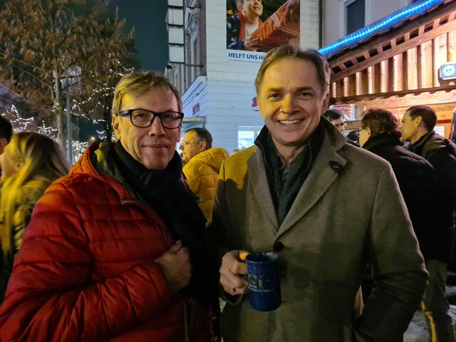 Andreas Schmidberger und Peter Jungreithmair. | Foto: BRS