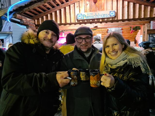 Redaktionsleiter Mario Born, Markus Wiesinger und Alexandra Platzer. | Foto: BRS