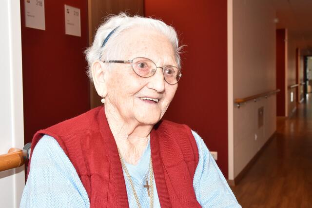 Im Pflegeheim St. Franziskus in Güssing feierte Hermine Fixl ihren 95. Geburtstag. | Foto: Julius Potzmann