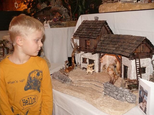 Weihnachtskrippen sind für Kinder immer etwas Besonders.
