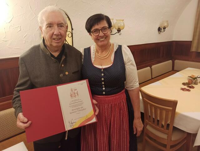 Horst Prießner mit Hermine Monsberger | Foto: Hermine Monsberger