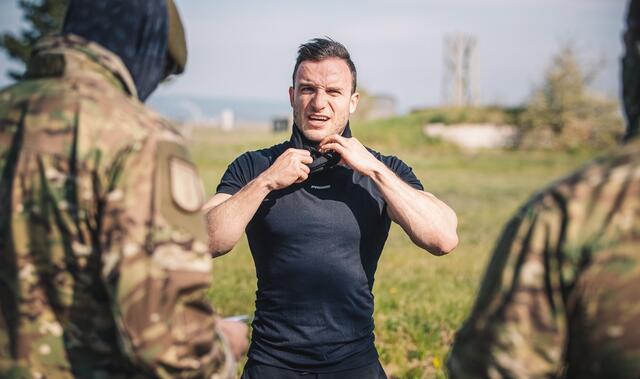 Sascha Huber geht beim Jagdkommando an seine Grenzen.  | Foto: Daniel Trippolt