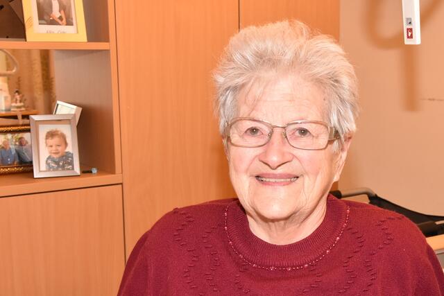 Im Pflegeheim St. Franziskus in Güssing feierte Herta Werner den 81. Geburtstag. | Foto: Julius Potzmann