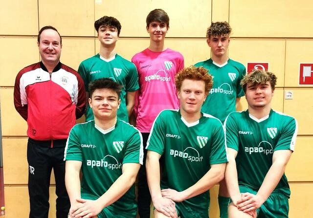 Kufsteiner Fußball Hallenturnier 2022 - die SPG Ebbs/Niederndorf. | Foto: SKE/SVN