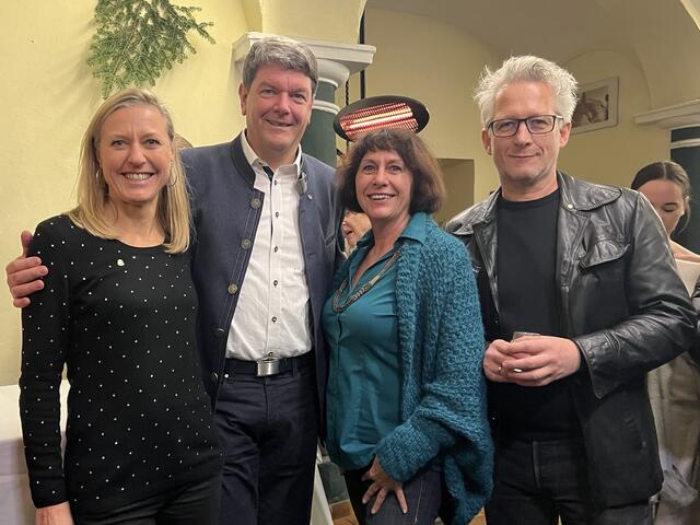 Bei der Veranstaltung (v.li.)Susanne Dengg (Präsidentin RC Villach Park), Albert Schönhart (Präsident RC Wolfsberg), Susanne Zinell (Assistant Governorin für Kärnten), Andreas Jerlich (Präsident RC Völkermarkt)
 | Foto: Privat