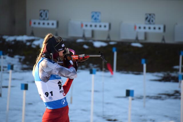 Erstmals im Biathlon-Weltcup: Anna Gandler. | Foto: WMP