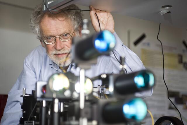 Nobelpreisträger Anton Zeilinger erhält das Ehrendoktorat der Uni Innsbruck. | Foto:  Jacqueline Godany