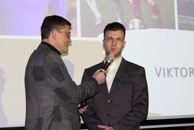 Viktor Stevanovic (re.) ist der neue Sportdirektor des DSV Leoben. | Foto: RegionalMedien Steiermark