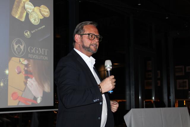 Helmut Kaltenegger ist mit seinem Unternehmen „GGMT Revolution“ neuer Premiumsponsor des DSV Leoben Kaif Energy. | Foto: RegionalMedien Steiermark