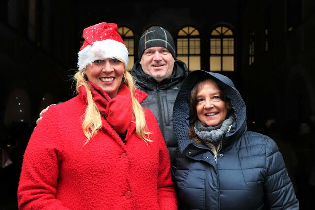 Kerstin, Frank und Heike genossen das schöne Ambiente. | Foto: PUTZ/DOMS