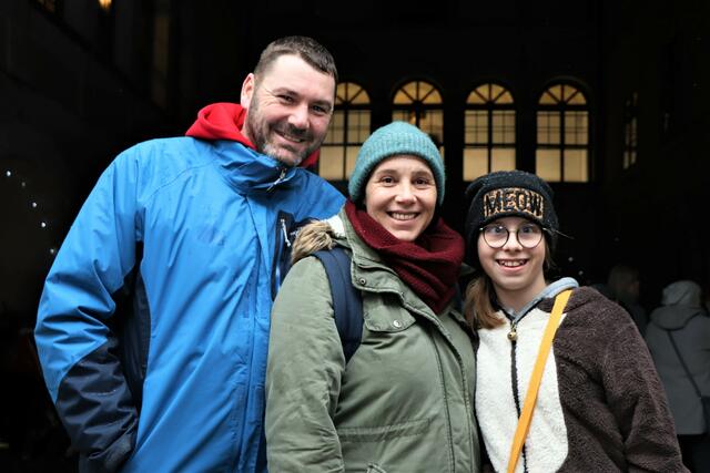 Alex, Susi und Isabella verbrachten einige schöne Stunden auf Schloss Katzenberg. | Foto: PUTZ/DOMS