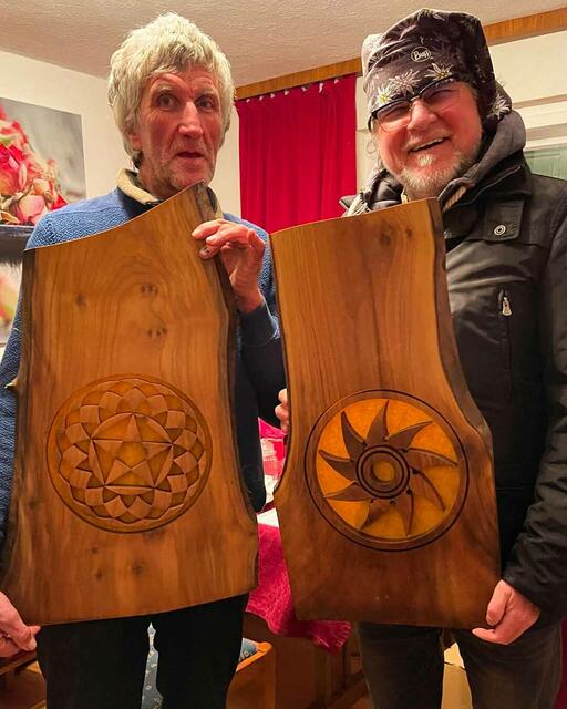 Vereinsmitglied und jahrzehntelnger Unterstützer Toni Wille - hochwertige Kunstwerke. | Foto: Frizzey Light