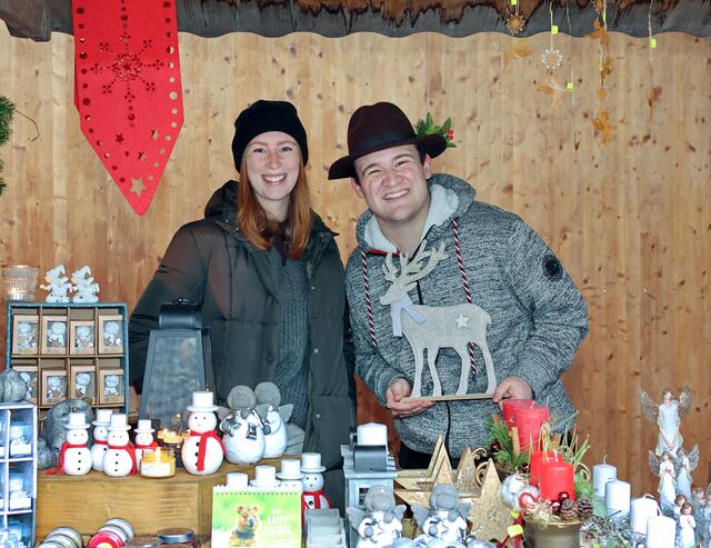 Jillian Pfeffer und Benjamin Gruber (Maria`s Blumenland Kaprun).