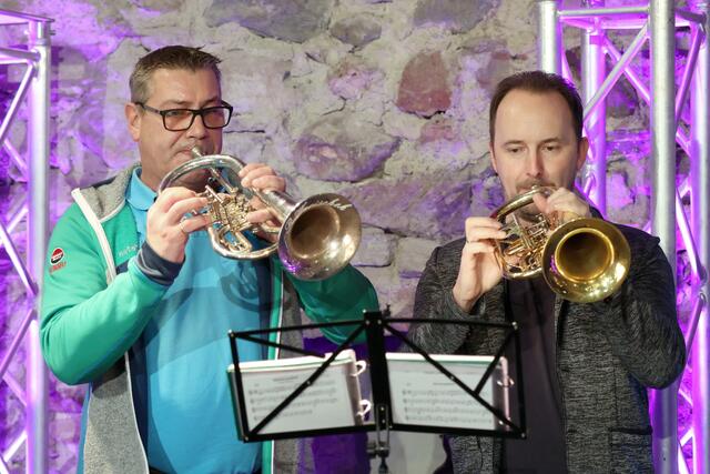 Bläserquartett der Musikkapelle Kaprun.