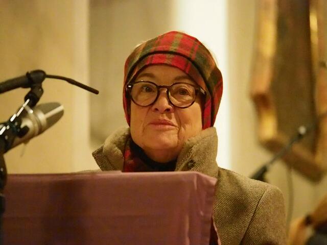 Christine Brunnsteiner gestaltete den Abend mit feinsinnigen Texten | Foto: RMA/Gaube