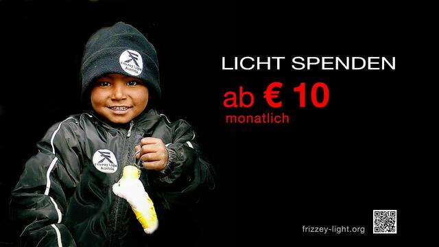 Lichspenderin/ Mitglied werden ab 10 Euro im Monat. / Frizzey Light Partner werden ab  100 Euro monatlich. | Foto: Frizzey Light