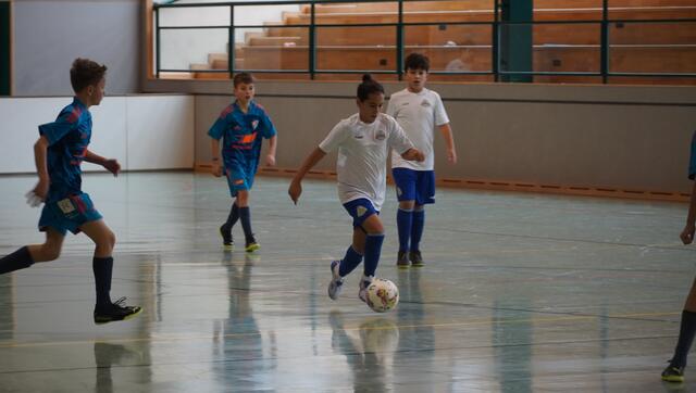 Bei den Spielen der U13 konnte man bereits taktisch starke Spielzüge bestaunen.
| Foto: Hallinger