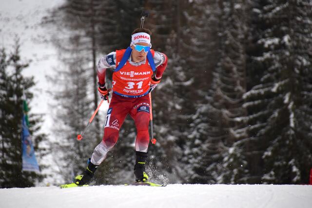 Felix Leitner konnte beim Herren-Sprint Rang 29 belegen. | Foto: WMP