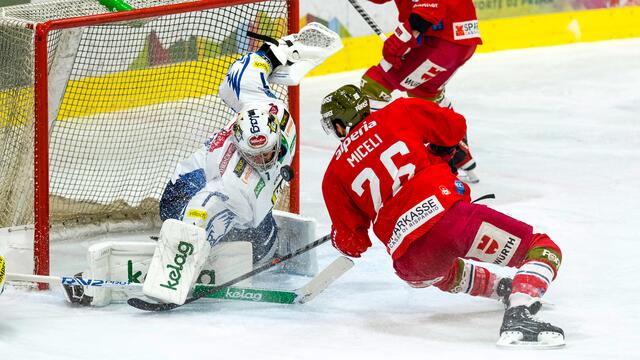 Gegen Bozen konnte JP Lamoureux einmal mehr beweisen, dass er zu den Besten Goalies der Liga gehört. | Foto: Vanna Antonello