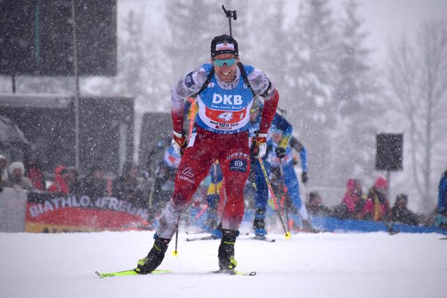 Startläufer David Komatz zeigte beim Staffelrennen eine starke Leistung. | Foto: WMP