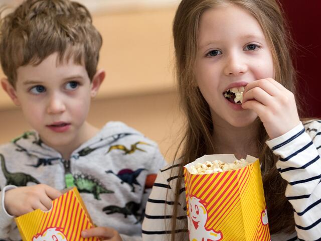 Kino für Kids im Fünften.  | Foto: Barbara Mair