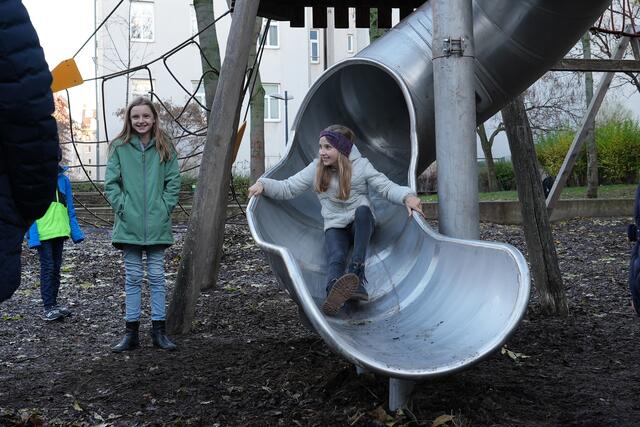 Die Kids sind happy. | Foto: Brandl