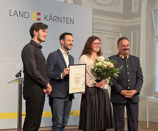 Ehrung für das Engagement als Schülerlotsenbeauftragte: Alexandra Gfrerer | Foto: RegionalMedien Kärnten