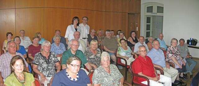 Ein voller Trauungsaal bei dem Treffen der Selbsthilfegruppe für Diabetiker im Rathaus von Purkersdorf. | Foto: Privat