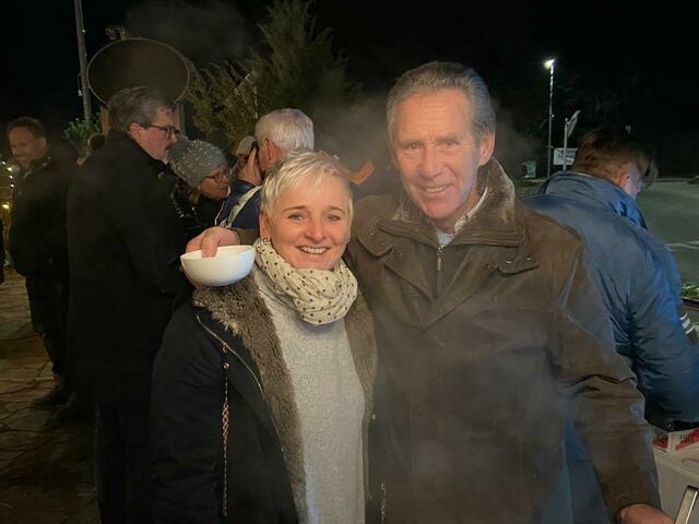 Alex Grassmug und Günther Joham sagen DANKESCHÖN für Kommen! | Foto: Geri Murbergstub`n