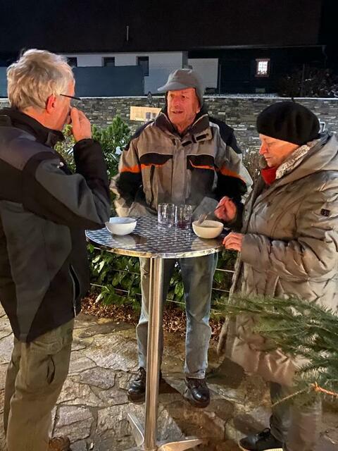 Hannes Kappel im Gespräch mit Karl Deutscher | Foto: Geri Murbergstub`n