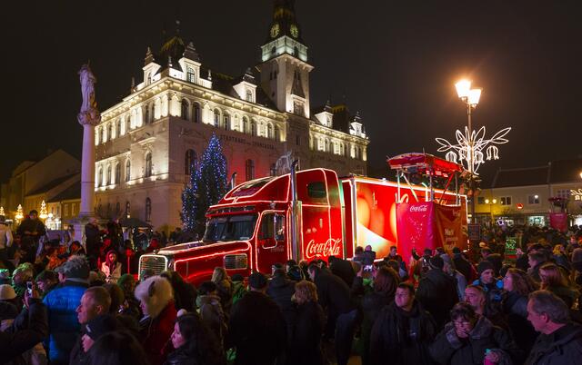 Der legendäre Coca-Cola-Weihnachtstruck bringt Kinder- und auch Erwachsenenaugen zum Glänzen. | Foto: Coca Cola
