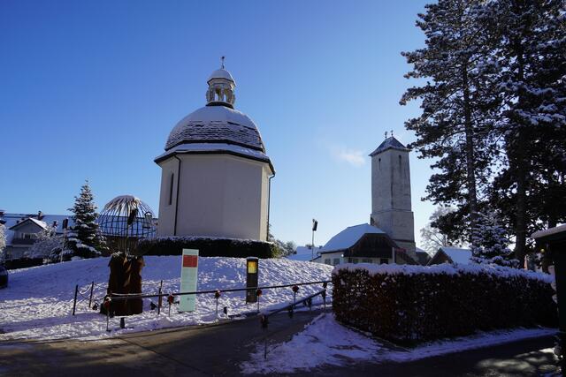 Die Stille Nacht Gedächtnis-Kapelle befindet sich in der Nähe des Stille Nacht Museums. | Foto: Emanuel Hasenauer