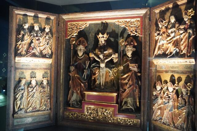 Ein wertvoller Altar im Museum. | Foto: Emanuel Hasenauer