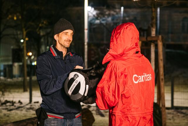 Herbert ist dankbar für die Unterstützung der Caritas. | Foto: Klaus Pichler