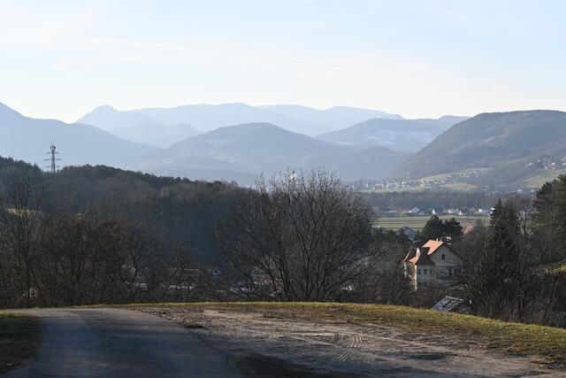Ausblick von der Margaretenhöhe nach Westen