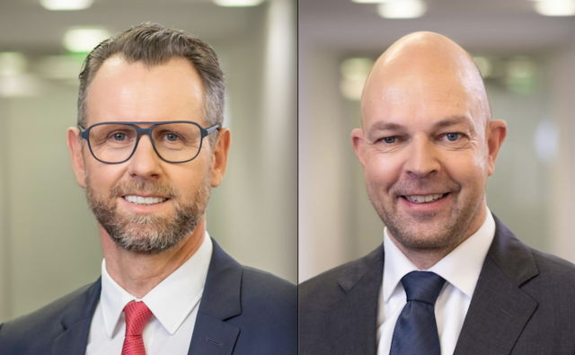 COO Stefan Sandberger und CRO Michael Glaser (v. l.). | Foto: beide RLB OÖ