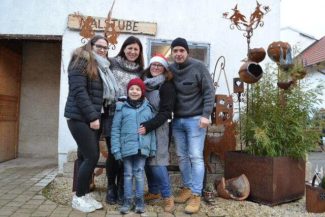 Das Team der Salzgrotte und dem Alpakahof Wulkatal freute sich sehr über die vielen Gäste und die gute Stimmung.
