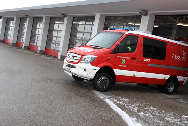 Der Brand wurde vor dem Eintreffen der Einsatzkräfte gelöscht. | Foto: laumat.at/Matthias Lauber