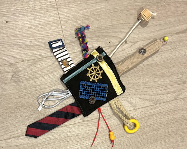 Die Fühlobjekte werden aus recycelten Materialien hergestellt. | Foto: Weber-Hejtmanek