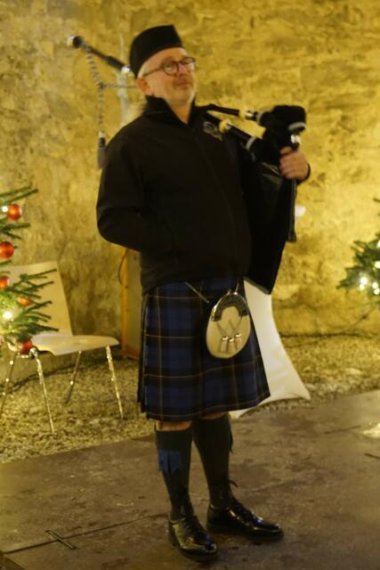 Michael von den Caledonian Pipes and Drums Burgenland