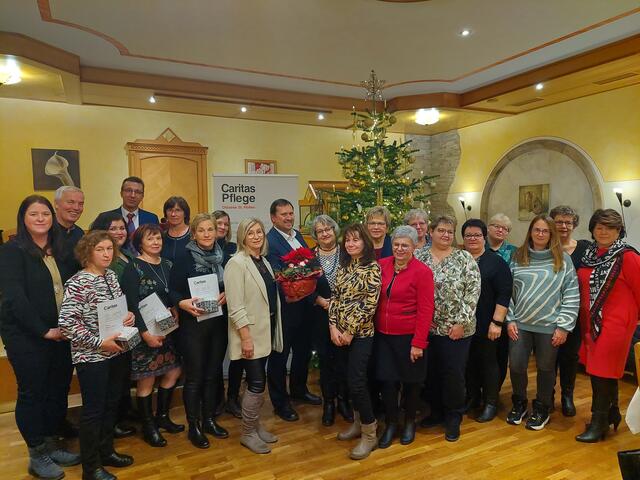 Festlicher Abends für verdiente und ausgeschiedene Mitarbeiter. | Foto: Caritas
