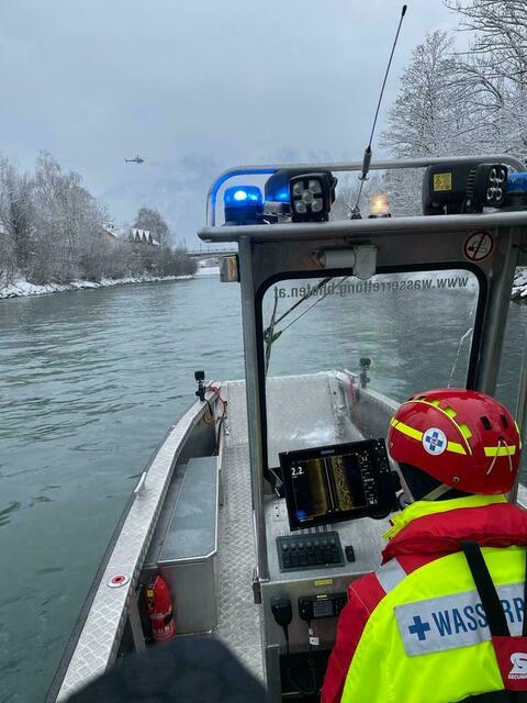 Erneute Suchaktion an der Salzach | Foto: Österreichische Wasserrettung Landesverband Salzburg