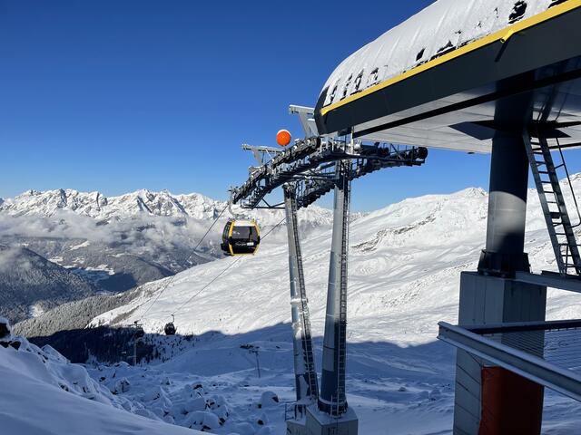 Weitere Attraktivierung des Skigebietes See: Die 8EUB "Furglerblick" wurde am 16. Dezember 2022 in Betrieb genommen. | Foto: Othmar Kolp