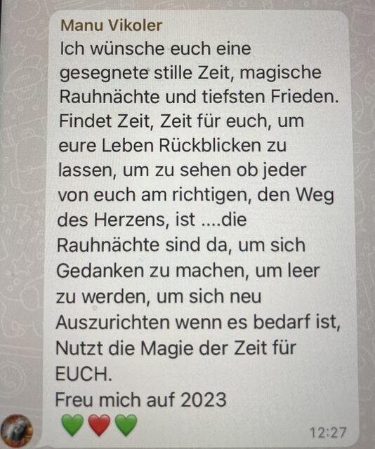 Dankeschön Manu! | Foto: Erich Timischl/Quelle WhatsApp-Gruppe Bauernmarkt
