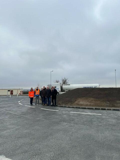 Der neue Kreisverkehr zwischen Breitenbrunn und Winden wurde am 16. Dezember eröffnet.