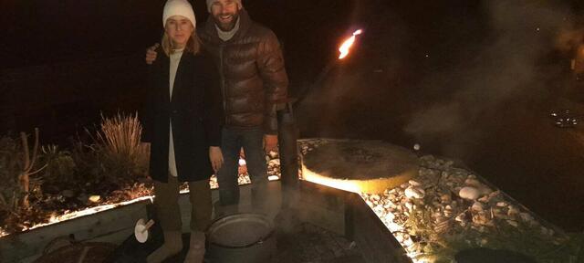 Tina und Christian haben auch für eine tolle Beleuchtung gesorgt | Foto: Johann Wagner