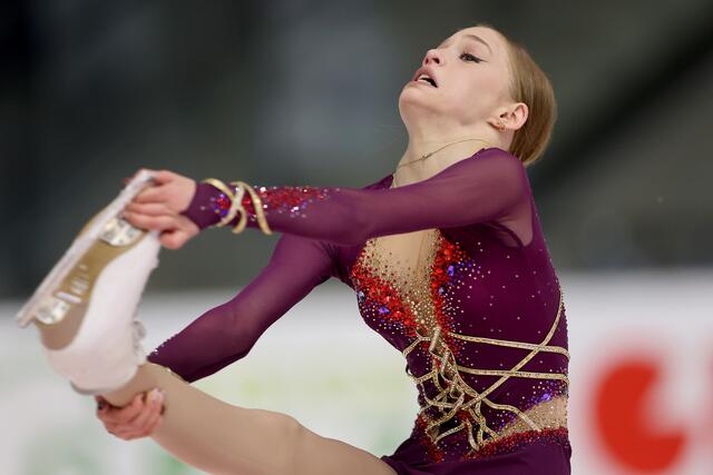 Kimmy Repond (SUI) bei den ISU Challenger Series in Liebenau | Foto: GEPA