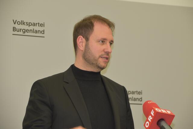 ÖVP-Chef Christian Sagartz sieht die ÖVP als „Schutzschild der Steuerzahler“. | Foto: Uchann
