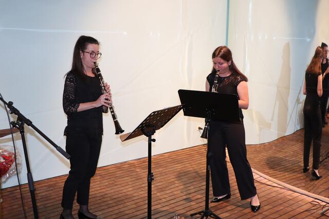 Das Ensemble Mosaik – Christine und Bernadett Pöll. | Foto: Othmar Kolp
