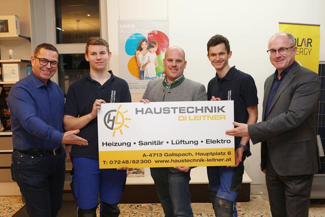v. l.: Hans Moser, Alexander Neubauer, Philipp Leitner, Simon Zauner und Günther Baschinger
| Foto: Andreas Maringer